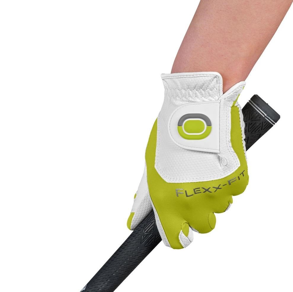Zoom Zoom Weather guanto da golf donna, bianco/lime