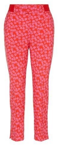 J.Lindeberg Gio Micro Stretch pantaloni da donna, pop pink flower print