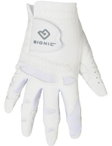 Bionic StableGrip guanto da golf donna, bianco