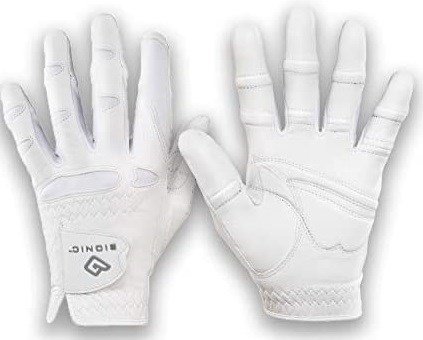 Bionic StableGrip guanto da golf donna, bianco