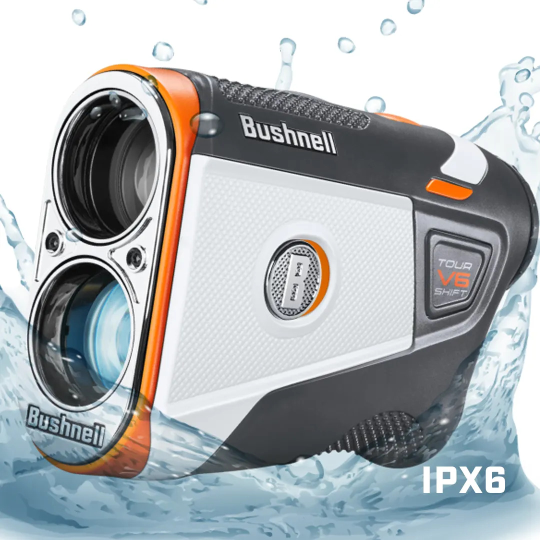 Bushnell Tour V6 Shift - Costruzione resistente alle intemperie IPX6