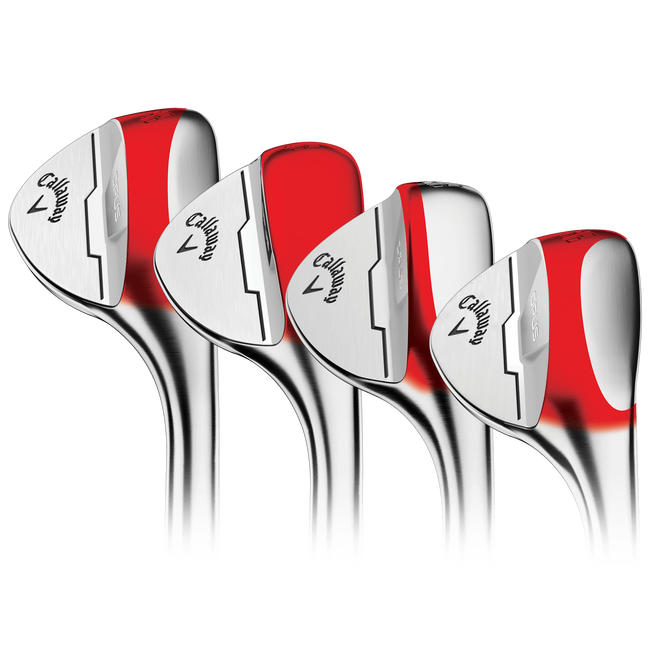 Opzioni di grind Callaway Opus, forme della suola