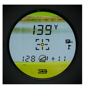 Golf Buddy aim QUANTUM — ottica con ingrandimento 7x
