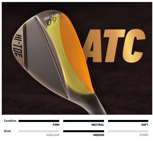 Diagramma della suola ATC Grind del TaylorMade Hi-Toe 4