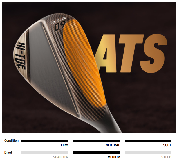 Diagramma della suola ATS Grind del TaylorMade Hi-Toe 4