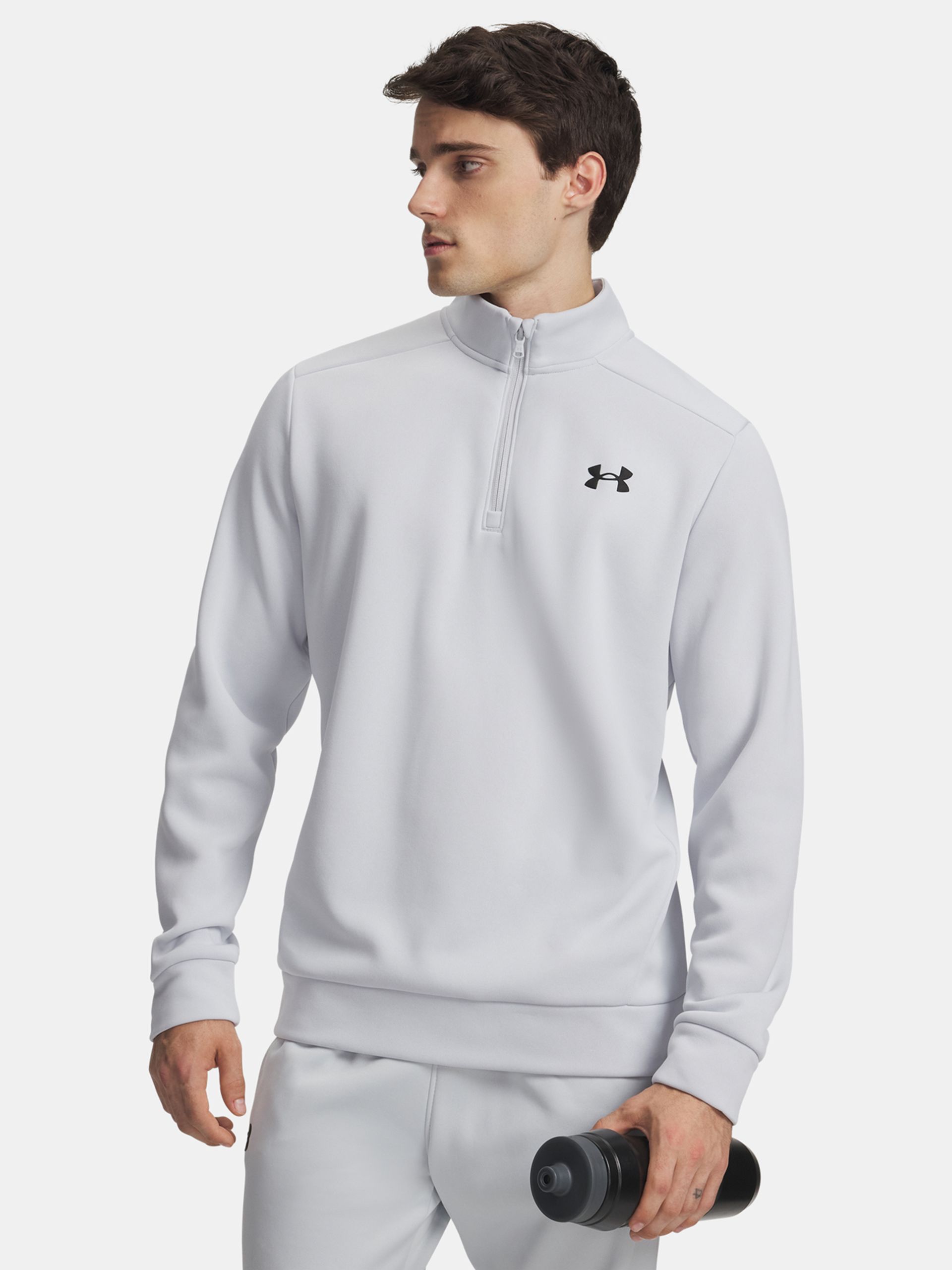 Under Armour UA Armour Fleece 1/4 Zip – vista laterale dettagliata