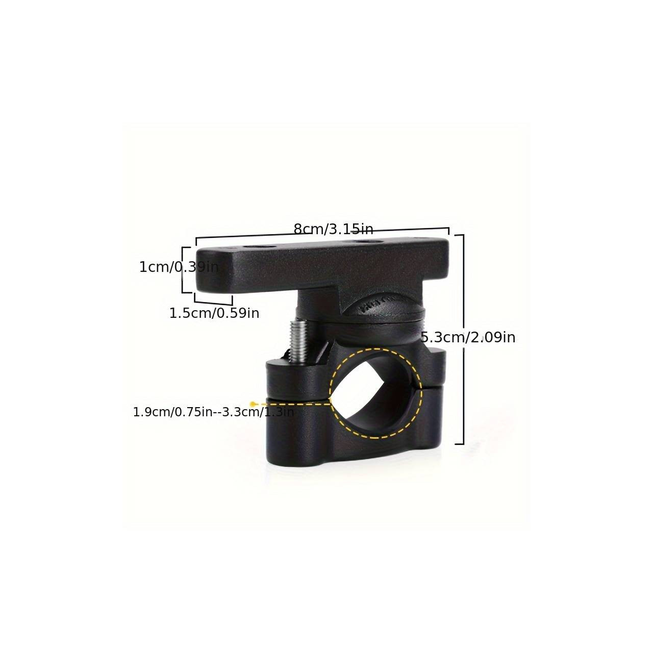 Portabevande universale Davies Caddy MDL3510 montato sul tubo del carrello da golf