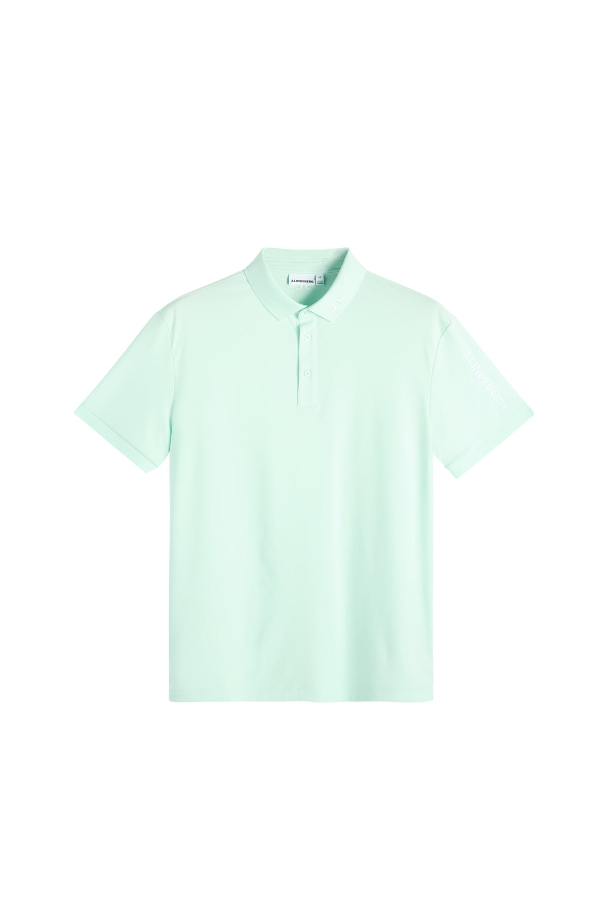 Polo J.Lindeberg Tour Tech Bay – dettaglio colletto e vestibilità