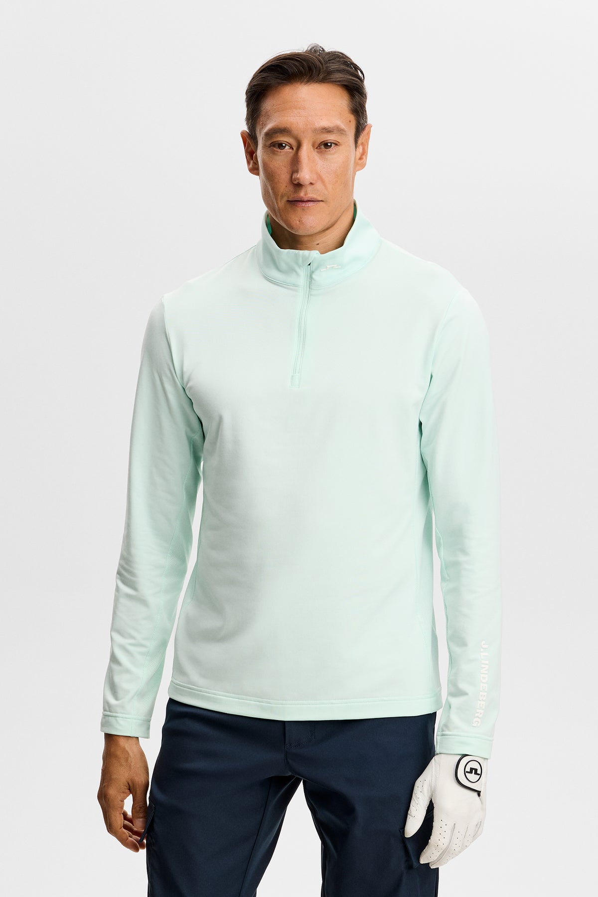 J.Lindeberg Tour Tech Mid Layer Bay - prestazioni a strati sul campo