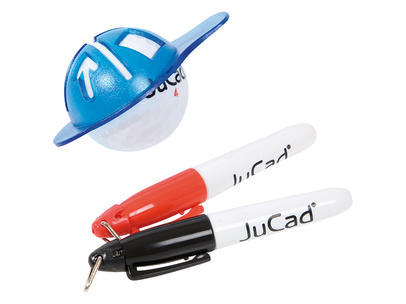 Set marcapalle JuCad con pennarelli e dima