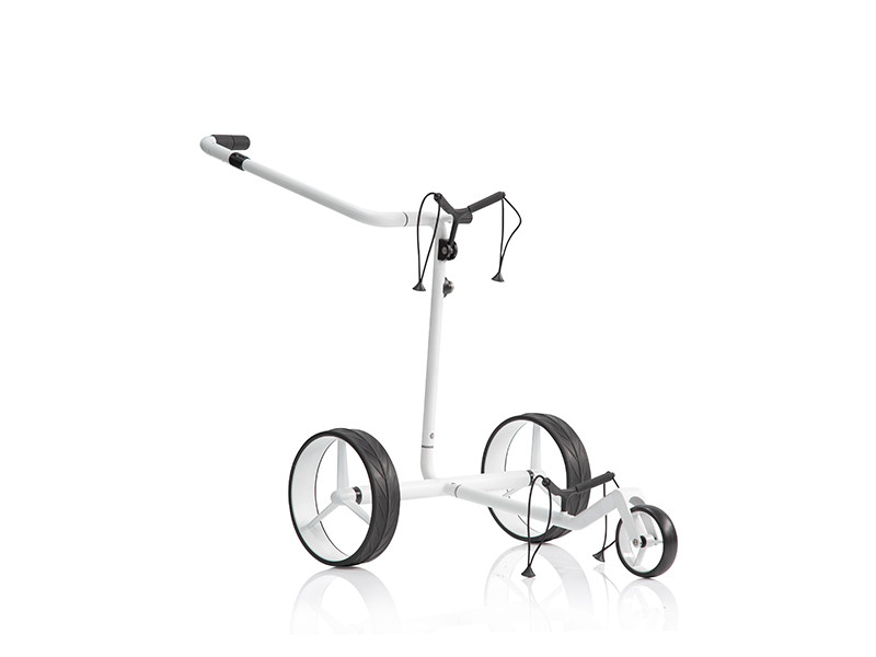 Telaio interamente in carbonio JuCad Carbon Travel Bianco SV 3.0 in bianco opaco