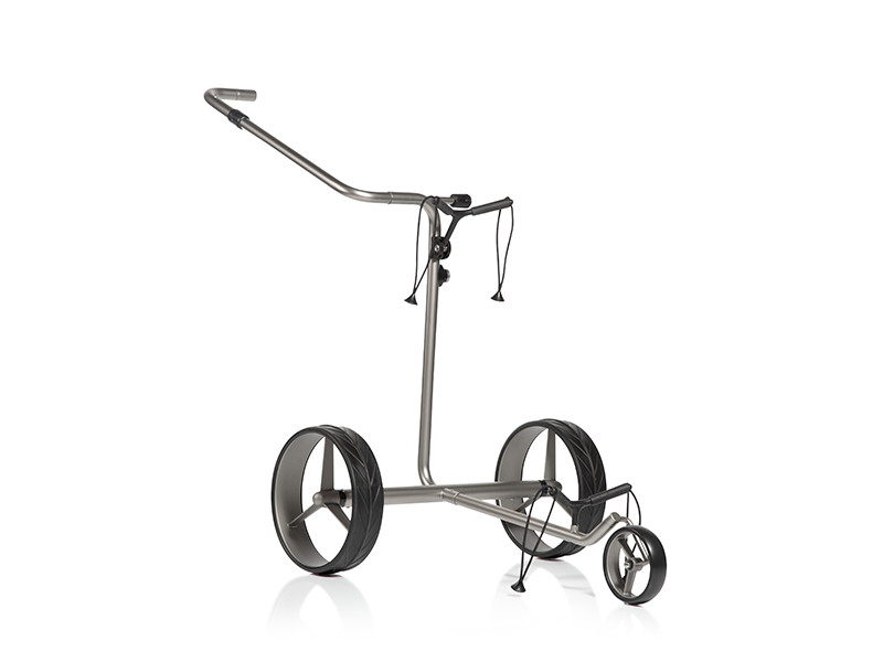 Panoramica del carrello elettrico JuCad drive Acciaio Inox 3.0
