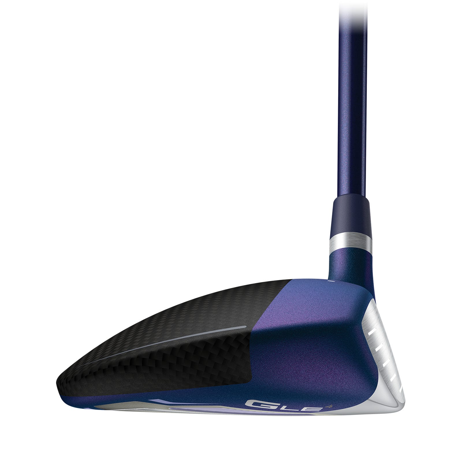 Vista dalla punta del legno da fairway PING G Le4 che mostra la costruzione multi-materiale
