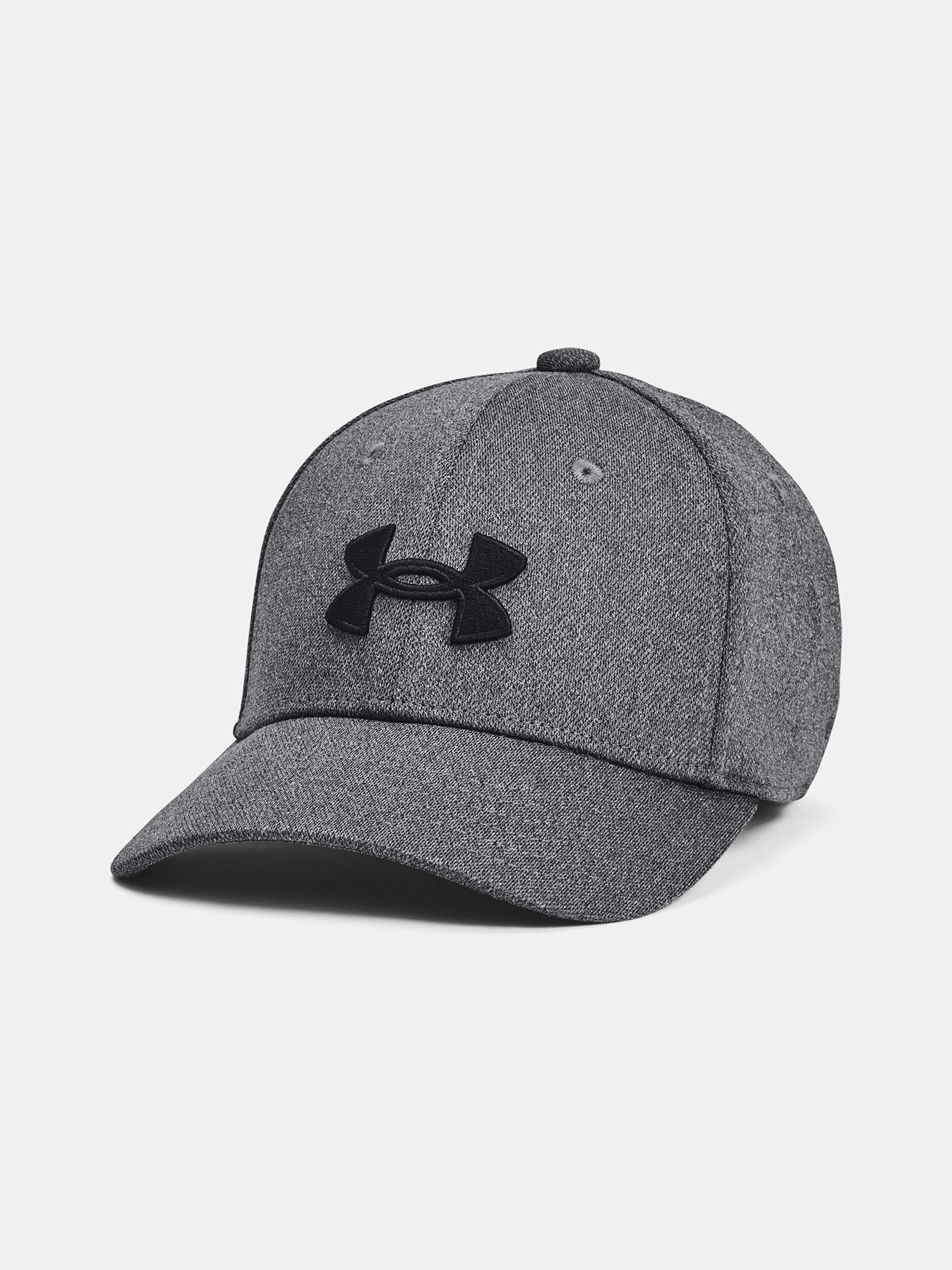 Cappellino Under Armour Blitzing Low Junior nero vista frontale