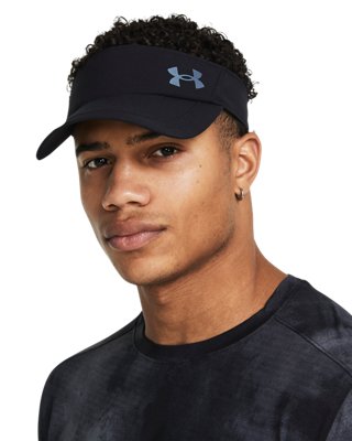 Visiera Under Armour Iso-Chill Launch – vista frontale con fascia antisudore Iso-Chill