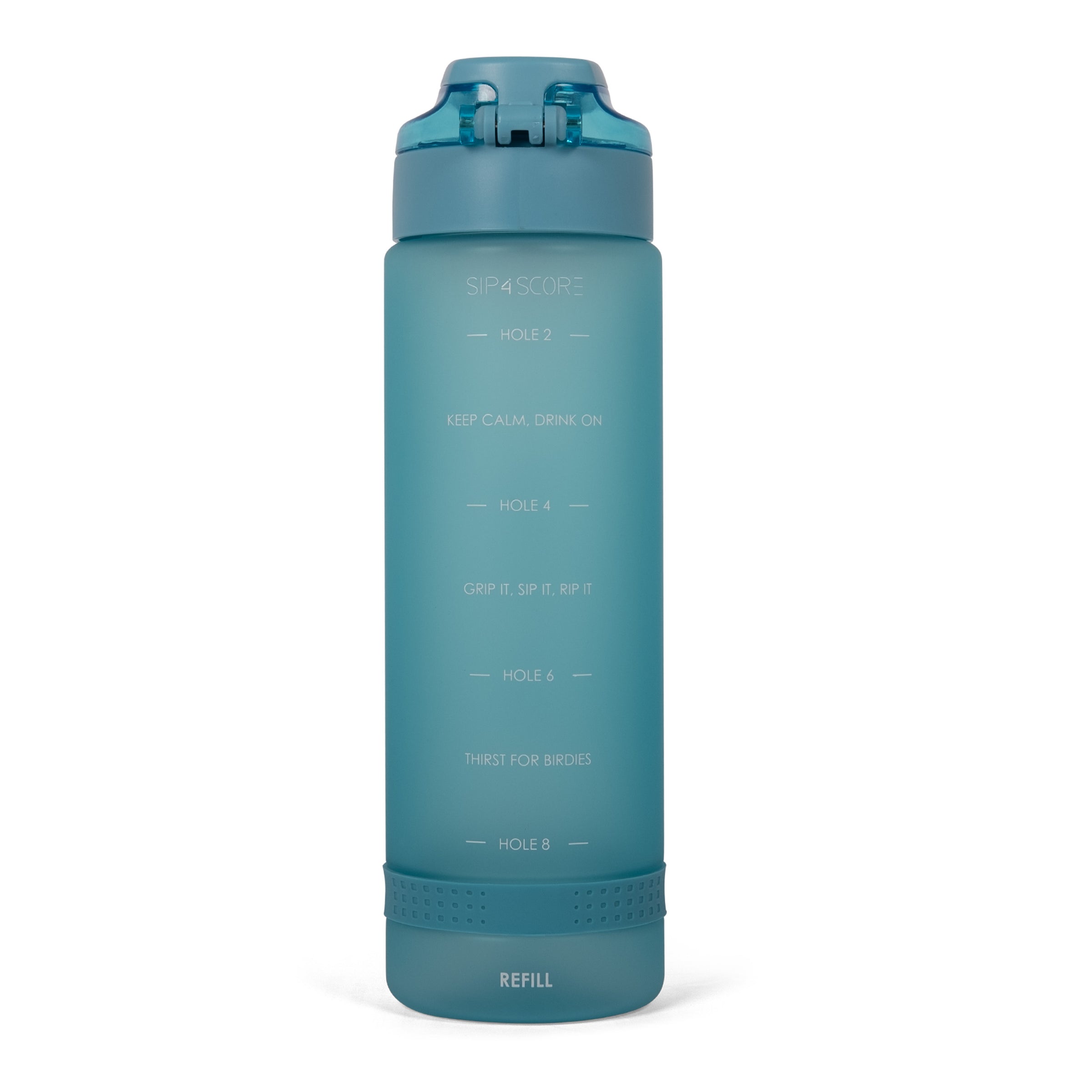 Big Max Aqua Bottle Tritan — dettaglio del sistema di controllo delle bevande H2O Scale