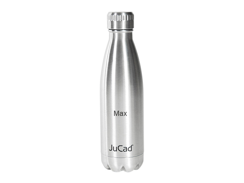 Borraccia termica JuCad in acciaio inox con incisione personalizzata