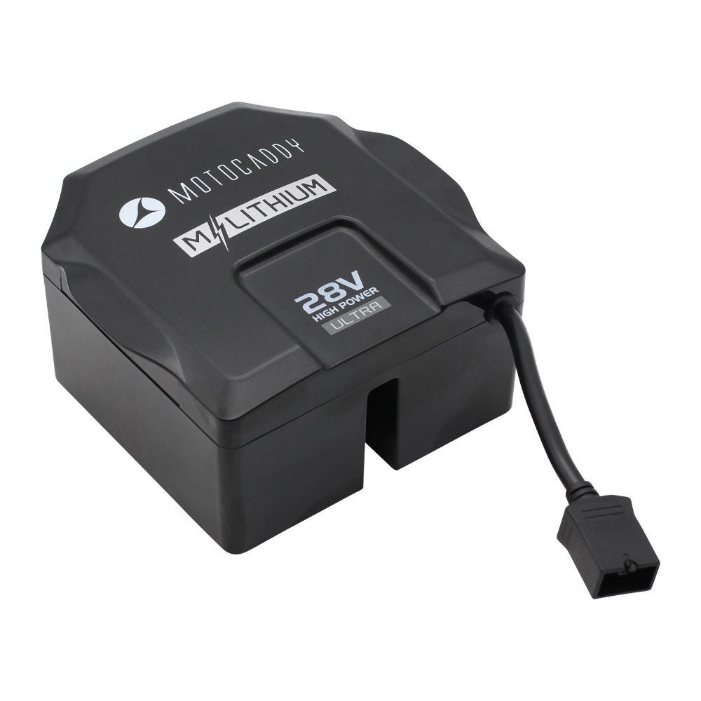 Batteria al litio e caricabatterie Motocaddy M-Series 28V Ultra