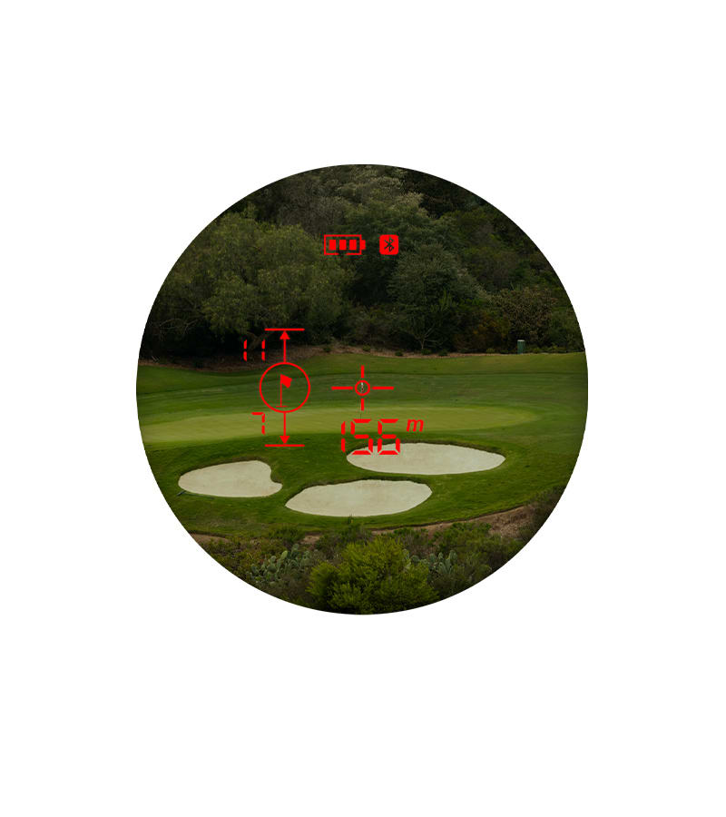 Mirino con ingrandimento 6x su Garmin Approach Z30