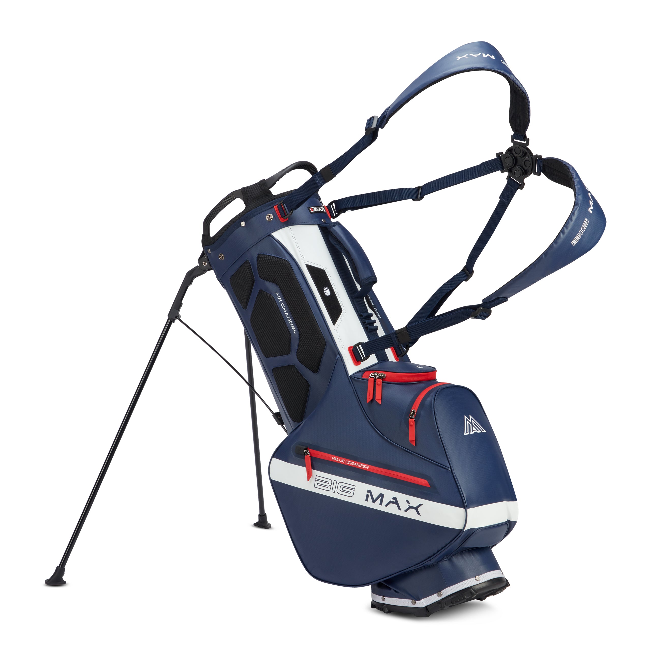 Dettaglio costruzione impermeabile borsa stand Big Max AQUA Eight H