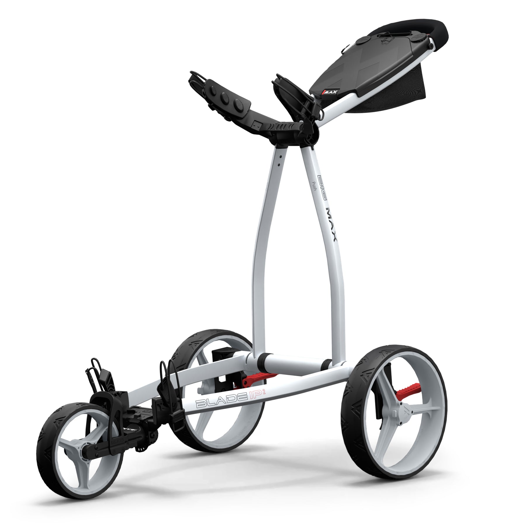 Carrello manuale Big Max Blade IP 2 — profilo piatto piegato