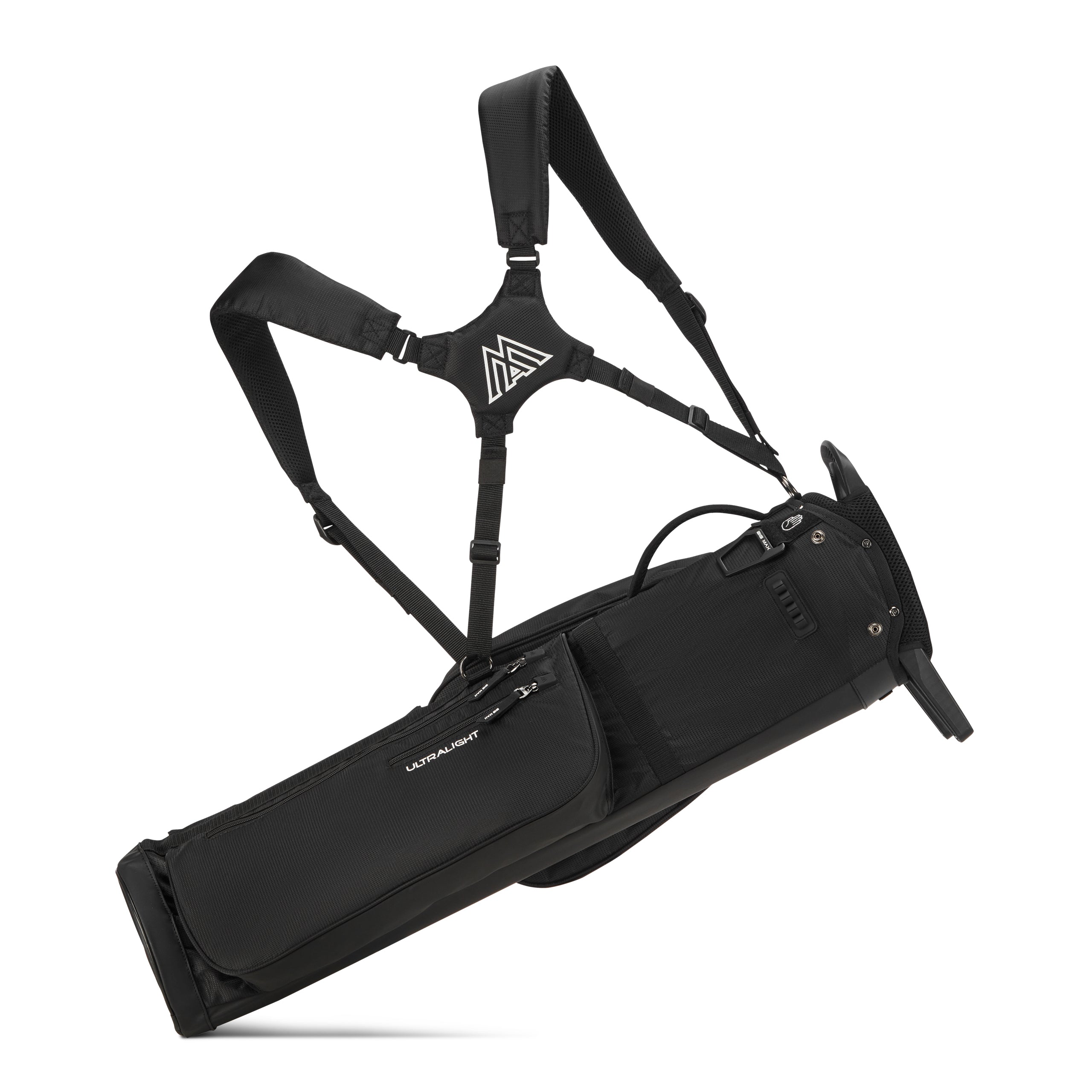 Borsa a matita Big Max Heaven 5G rossa sul campo da golf
