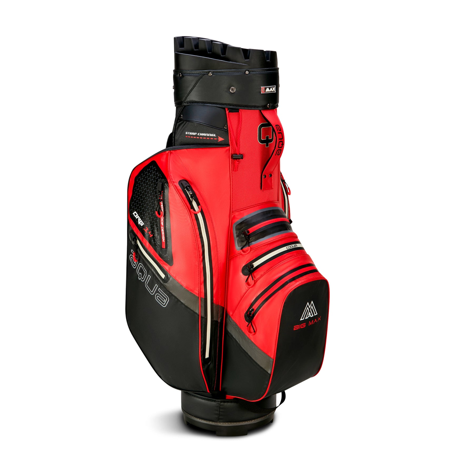 Big Max AQUA Silencio 4 rosso/nero — Dettaglio sistema impermeabile AQUA i-Dry