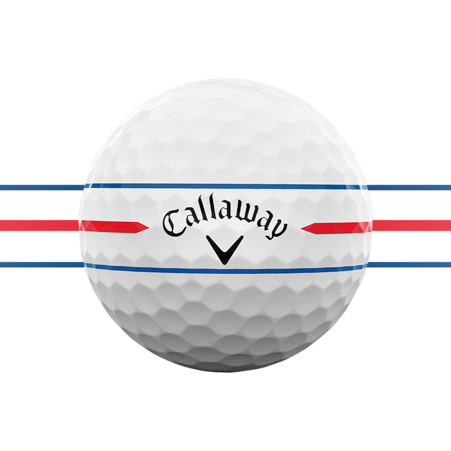 Callaway Chrome Soft 26 — Linee di allineamento 360 Triple Track