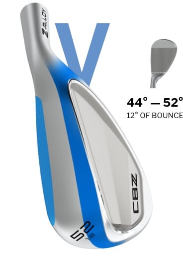 Suola CBZ V-Grind Gap Wedge
