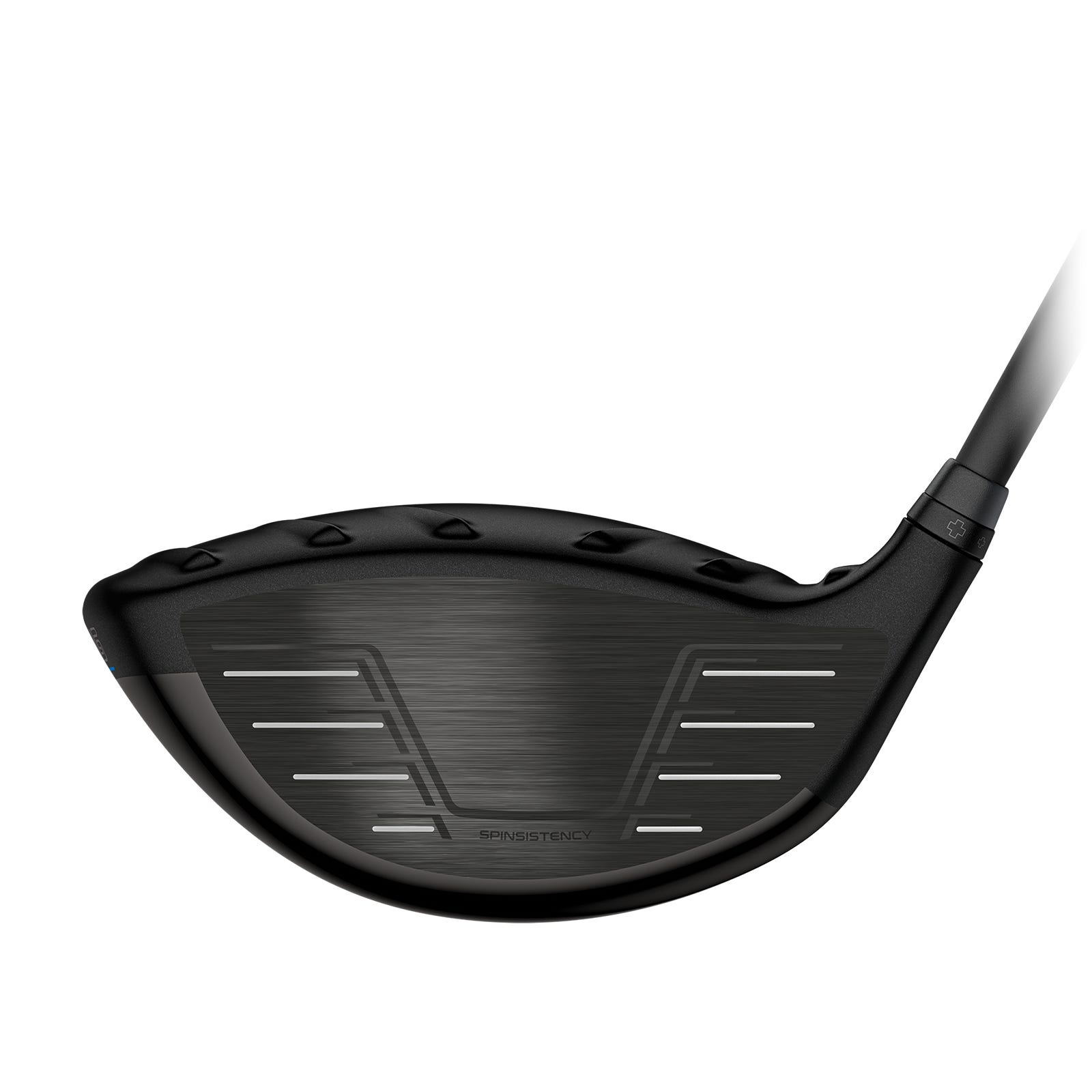 Vista frontale del driver PING G440 K che mostra la faccia forgiata T9S+