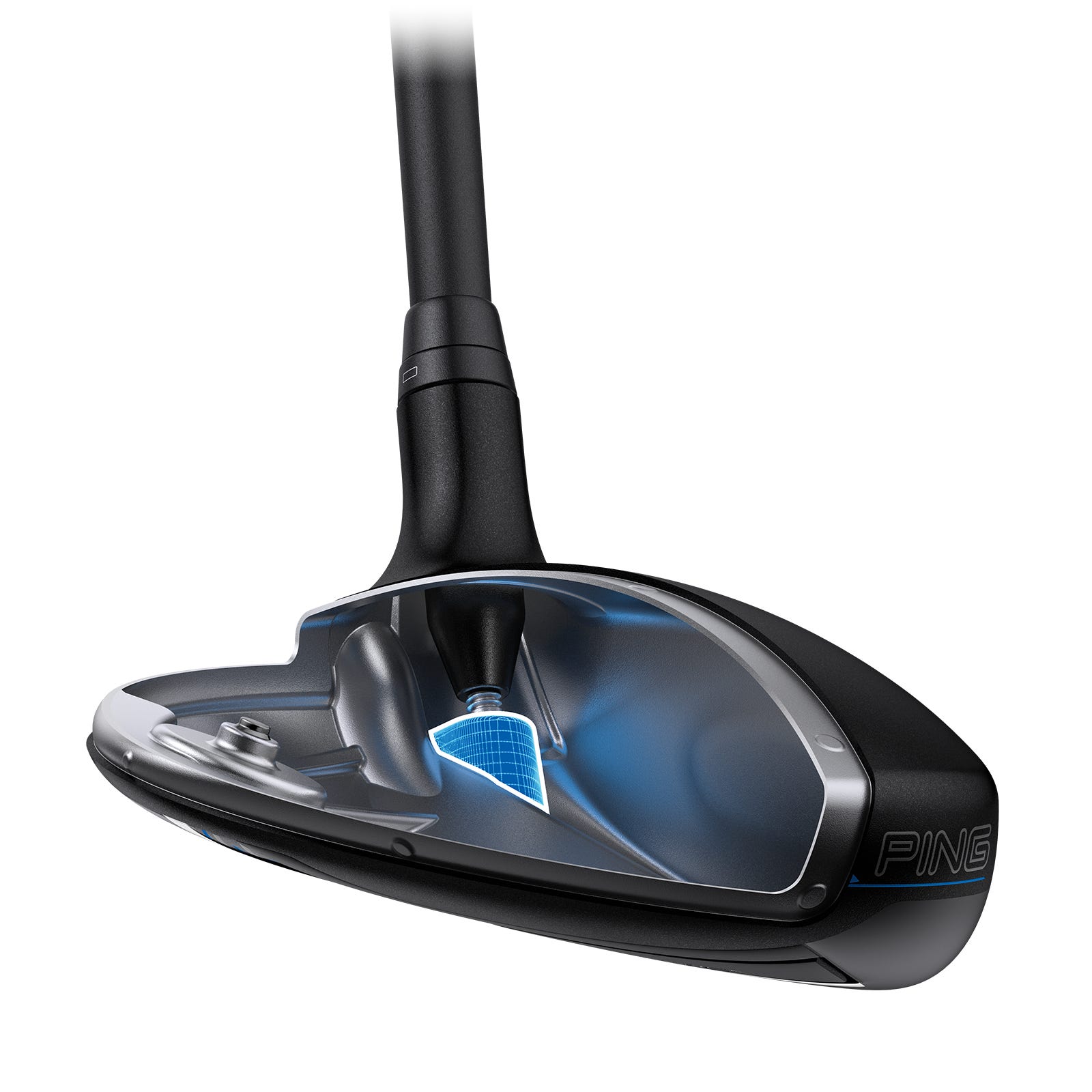 G440 fairway cutaway illustration showing internal Free Hosel design