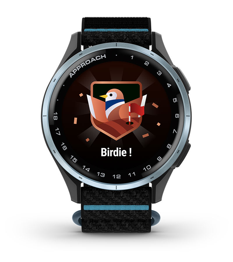 Garmin Approach J1 — celebrazioni dei risultati