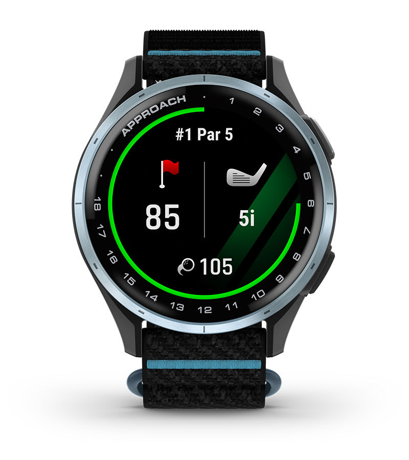 Garmin Approach J1 — timer del ritmo di gioco