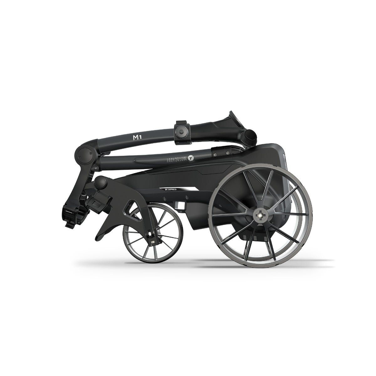 Manico e ruote del carrello da golf elettrico Motocaddy M1 2026