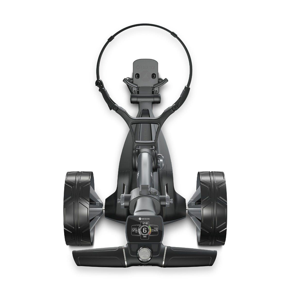 Carrello da golf elettrico Motocaddy M1 2026 sul campo