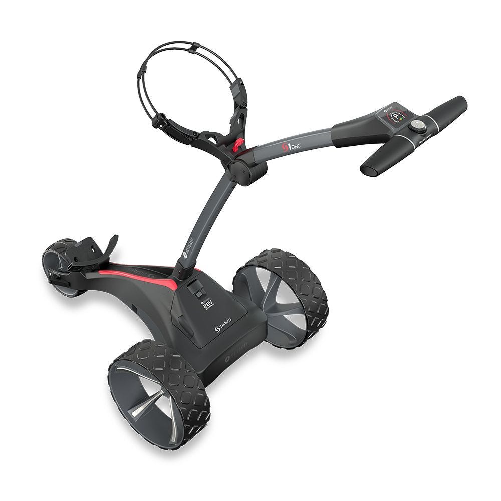 Motocaddy S1 DHC electric trolley 2025 graphite