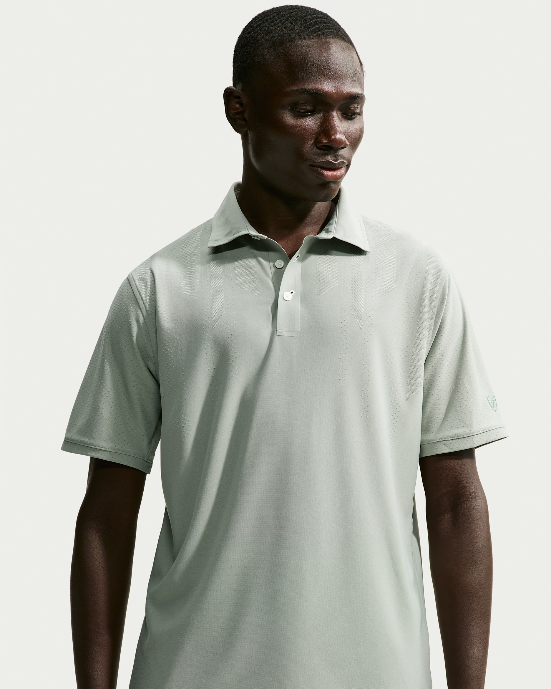 Polo da golf Nike Tailored Performance Dri-FIT in verde giada