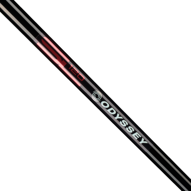 Odyssey Black SL 120 steel shaft in black PVD finish