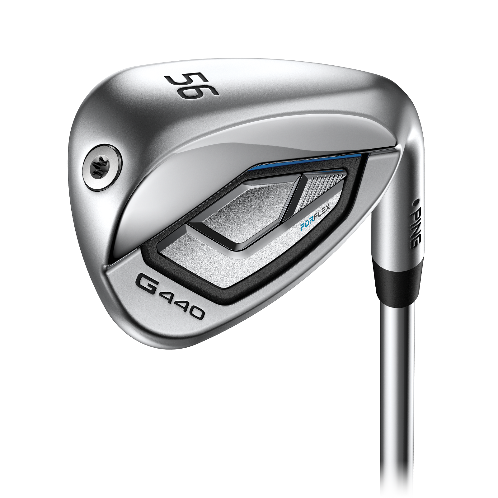 Cavità del wedge PING G440 da 56 gradi che mostra il design Sand Saver