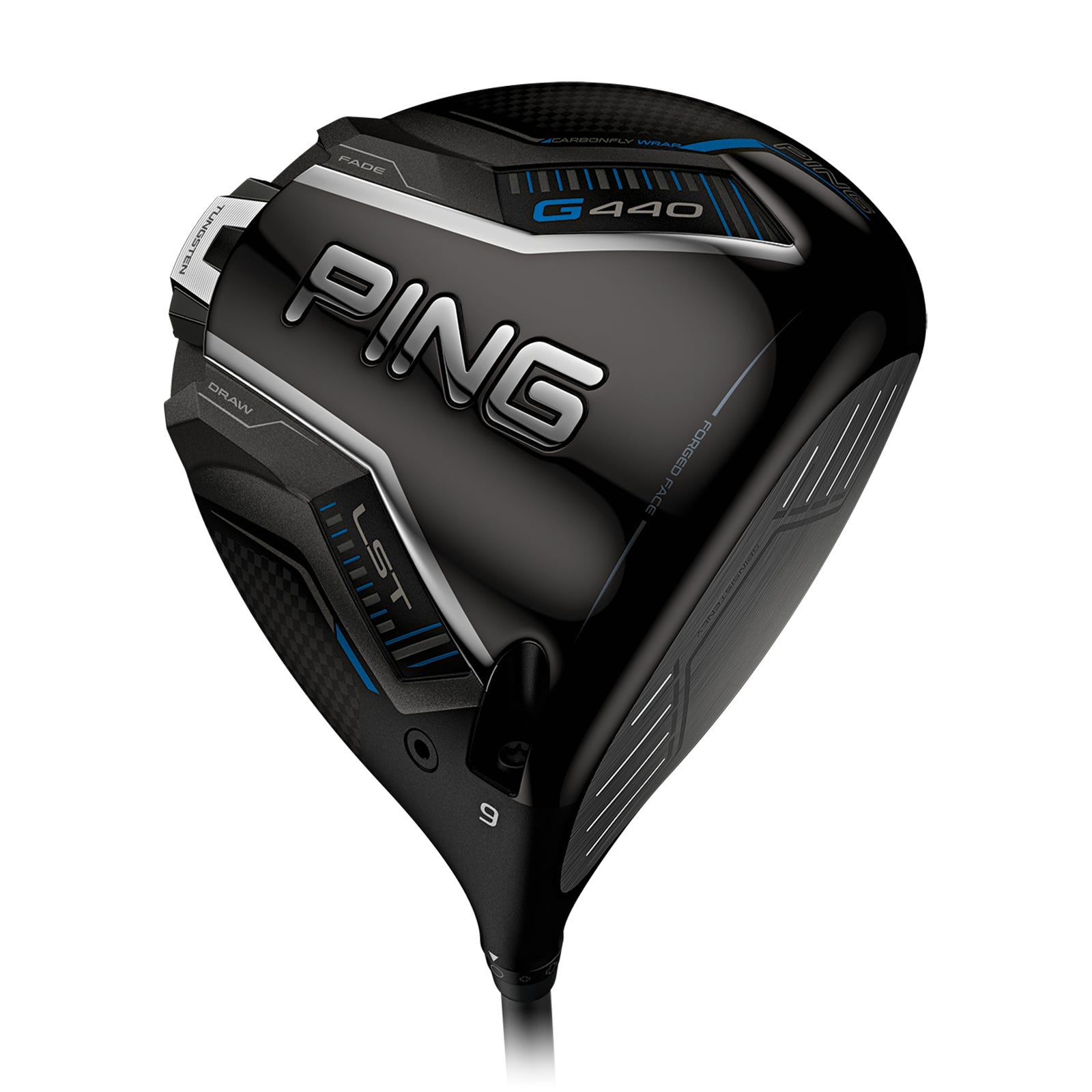 Suola del PING G440 LST che mostra il peso posteriore regolabile