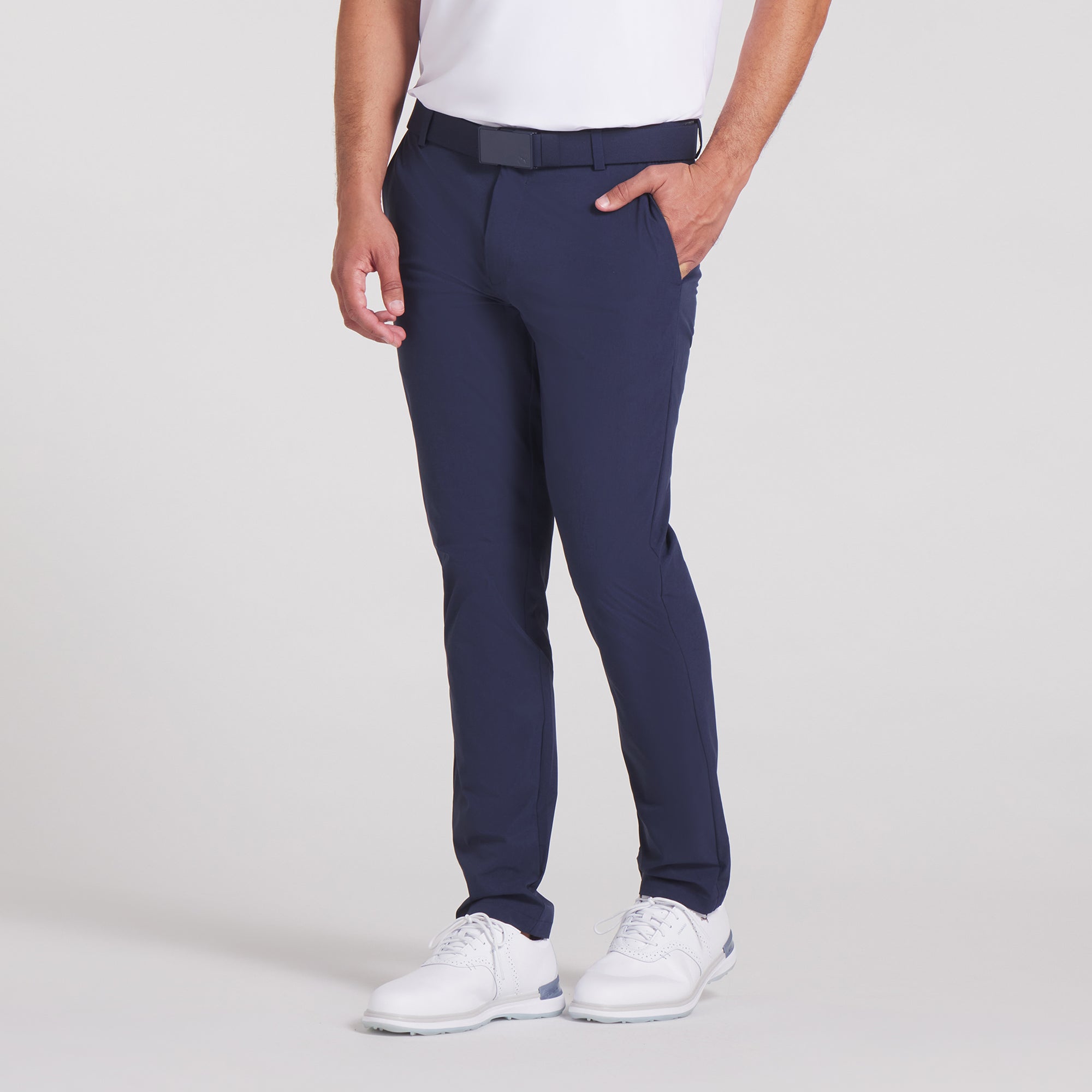 Pantaloni da golf Puma 101 Avant blu scuro – vestibilità sartoriale sul campo