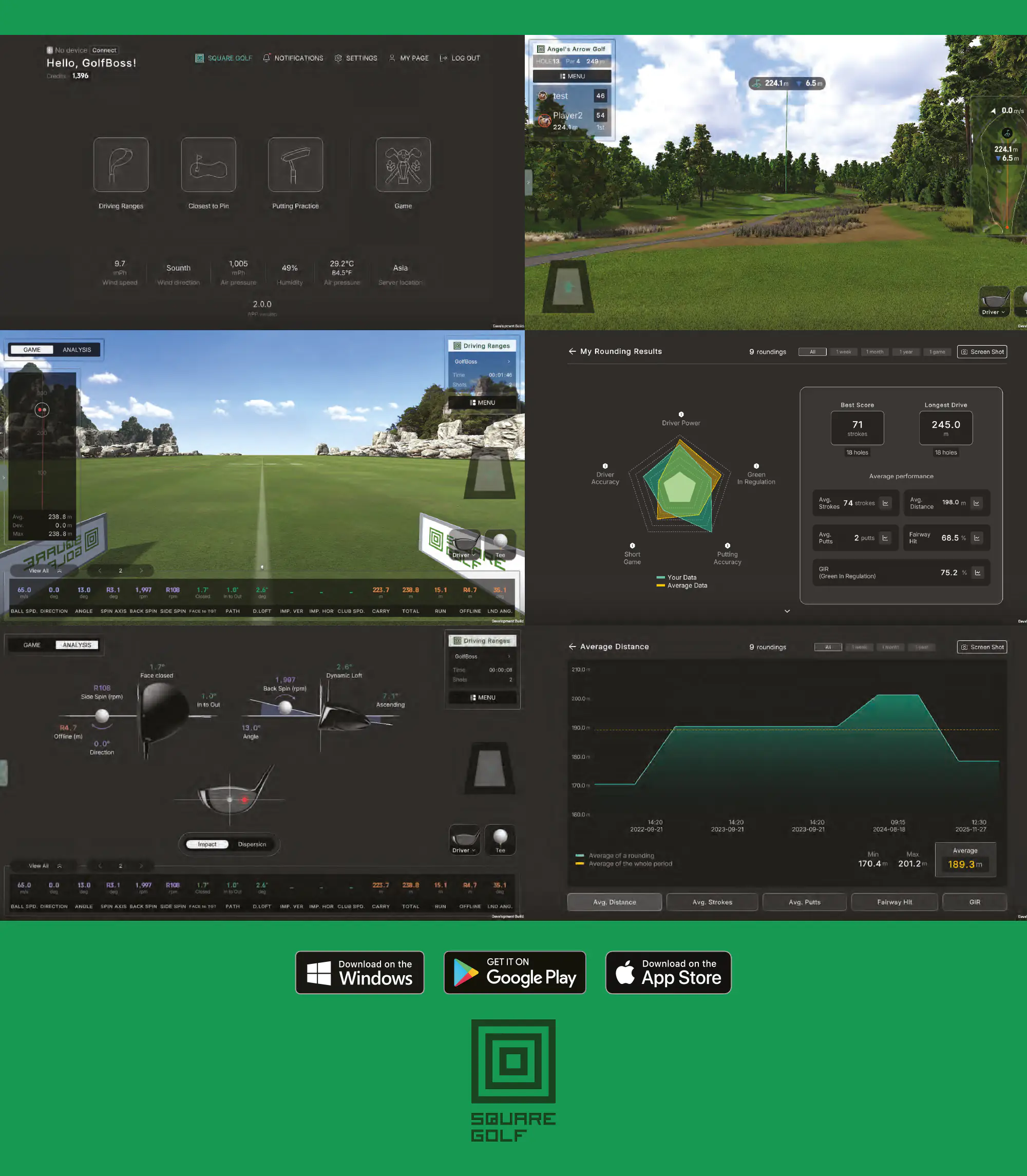 App Square Golf