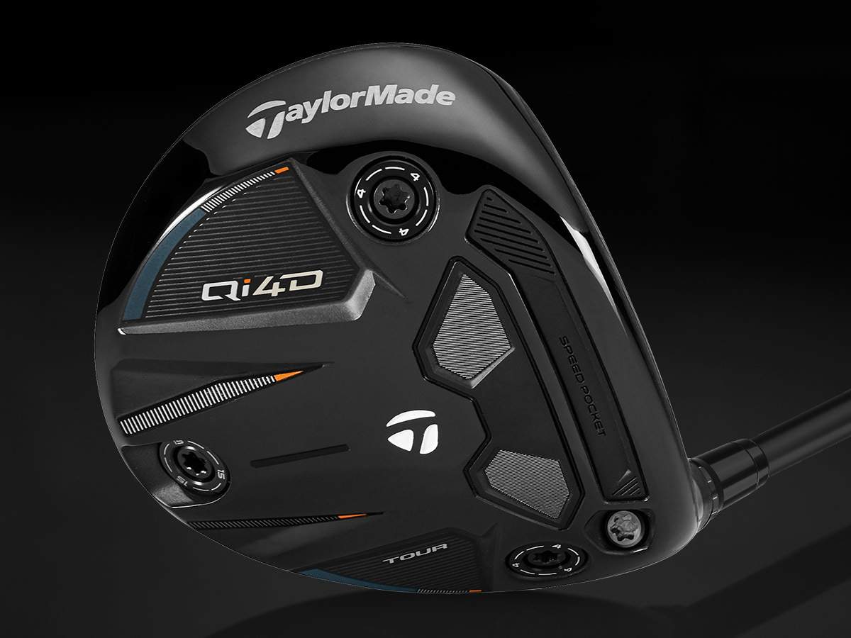 Costruzione in titanio multi-materiale TaylorMade Qi4D Tour