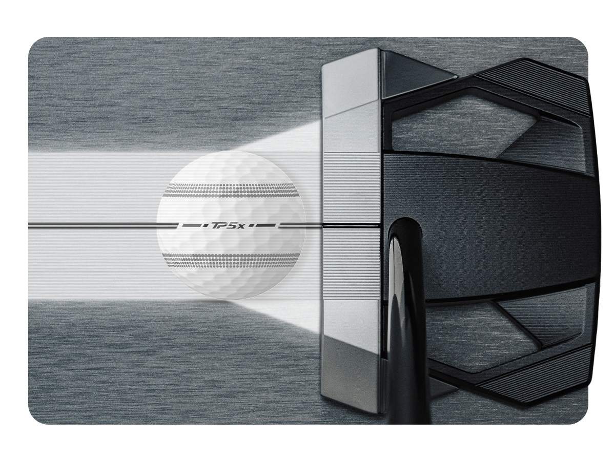 TaylorMade Spider ZT — Sistema di allineamento True Path