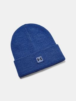 Under Armour Halftime Beanie blue side profile view