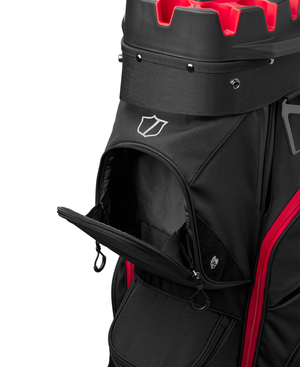 Tasca per telemetro con chiusura magnetica della borsa da carrello Wilson iLock