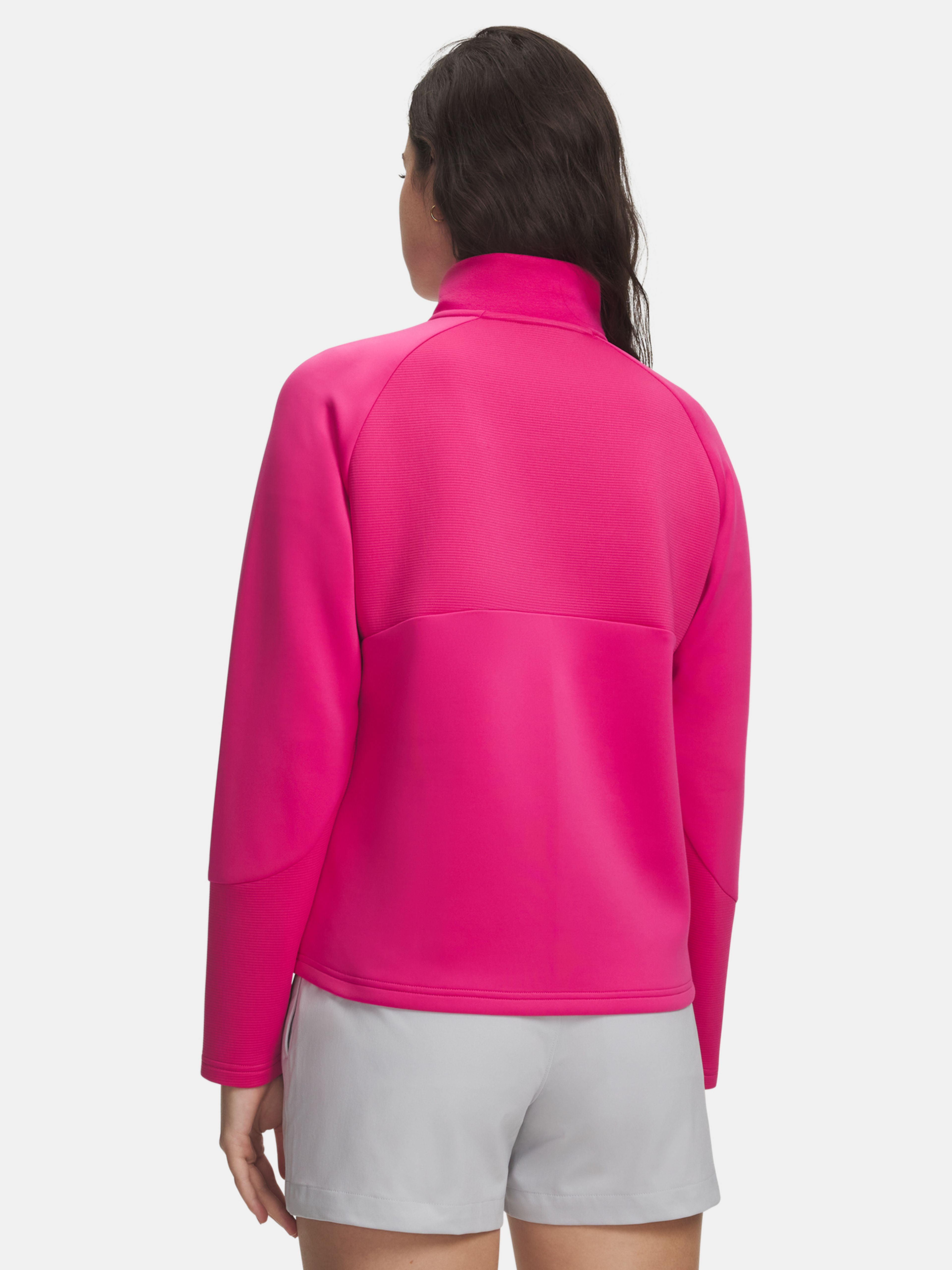 Felpa da donna Under Armour UA Drive Midlayer 1/4 Zip – dettaglio schiena e manica