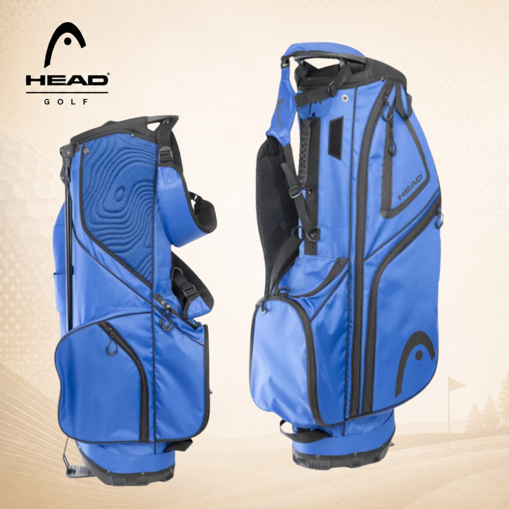 HEAD Golf Value Stand Bag blu/nera sul campo