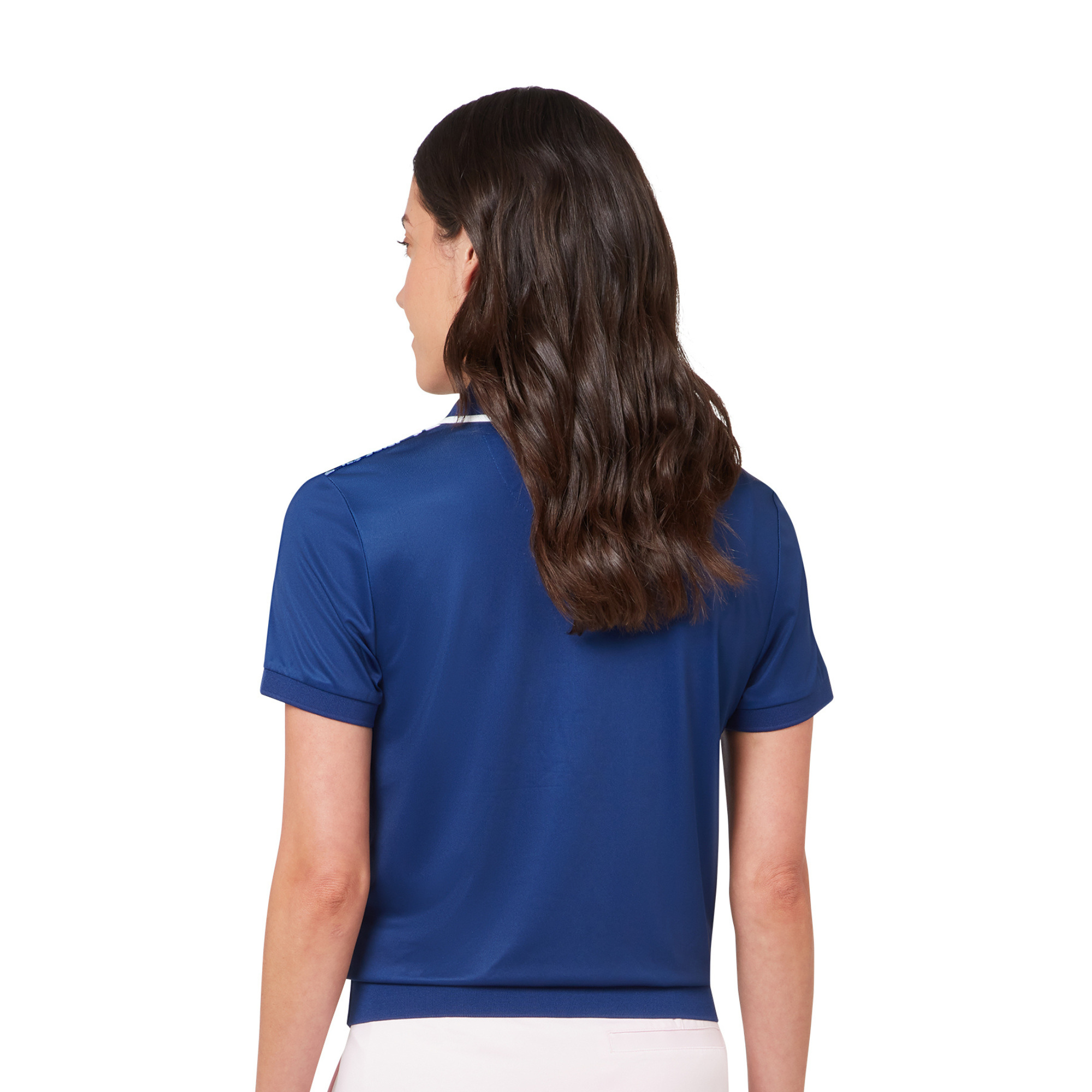 Polo da donna Callaway Floral Blossom Blue Depths – vista dettagliata
