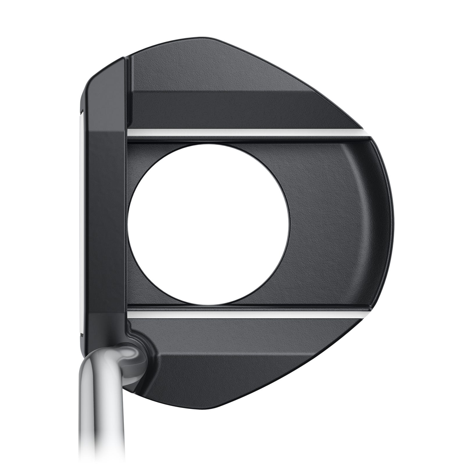 Putter Ping G Le3 Fetch all'address che mostra le linee di allineamento